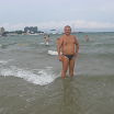 на море