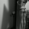 rosy mirror ass black and white