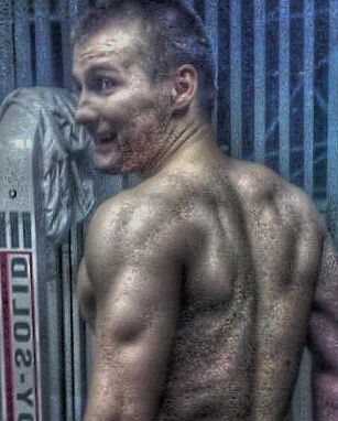 я на тренеровке