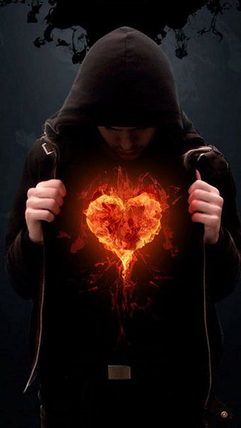 burned heart