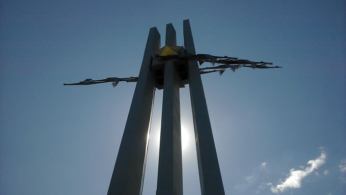 у меня как памятник