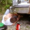 me changing oil