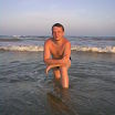 на море