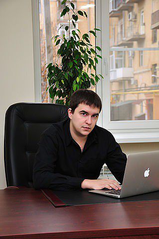 На работе