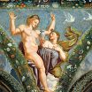 Rafaello Sanzio.Venus and Psyche1517-18 Villa Farnesina