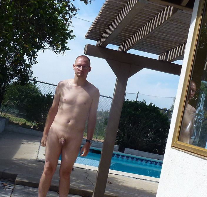 nude in my backyard