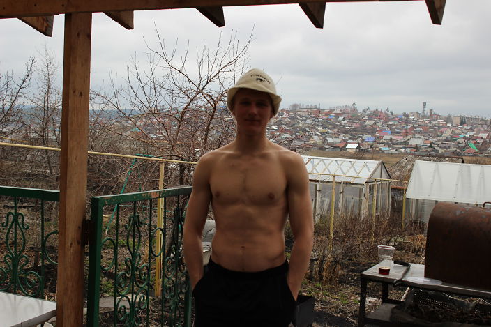 В бане