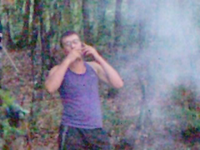 На природе...