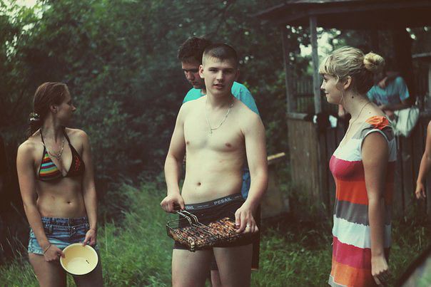 На природе)