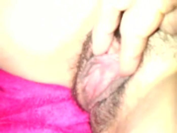 playing with swollen clit waring her pantyhose latter