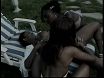 Hot Ebony Bisexual Sluts in FFM 3some