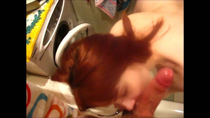 Жена делает космический миньет)