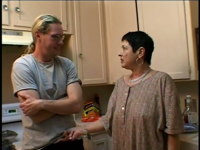 Masturbating Granny Screwed By Repairman